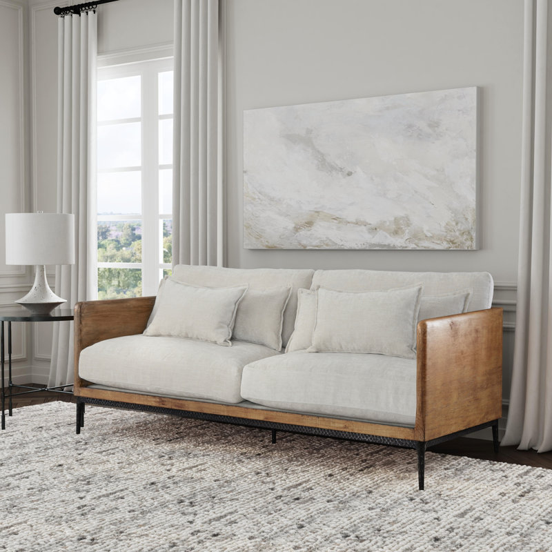 Classic Home Renfrow Reclaimed Wood Sofa & Reviews | Wayfair